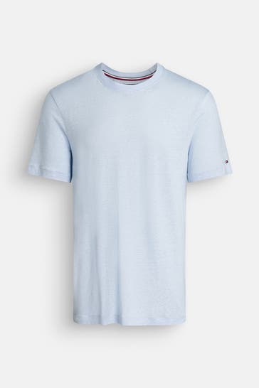TOMMY HILFIGER T-Shirt hellblau