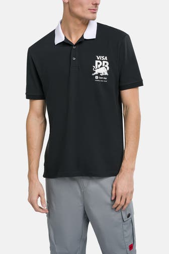 HUGO Polo-Shirt schwarz