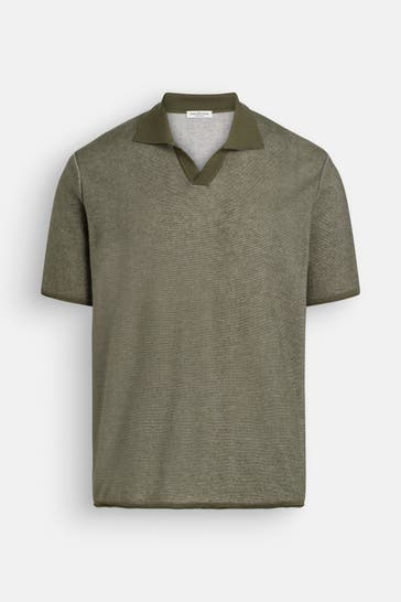 PHIL PETTER Strick-Polo khaki