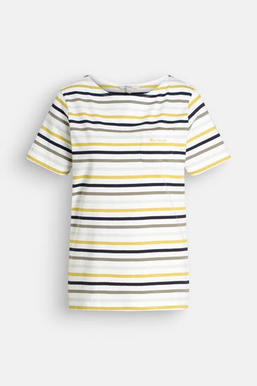 BARBOUR T-Shirt 'Bradley' gestreift