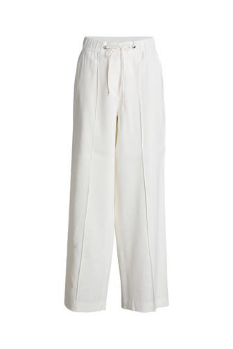 S.OLIVER BLACK LABEL Leinenmixhose ecru