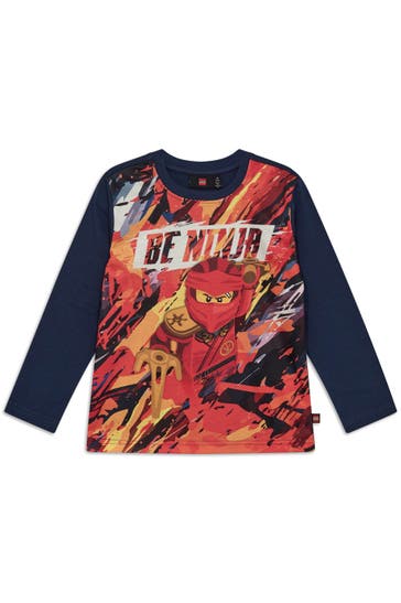 LEGO WEAR Langarmshirt dunkelblau