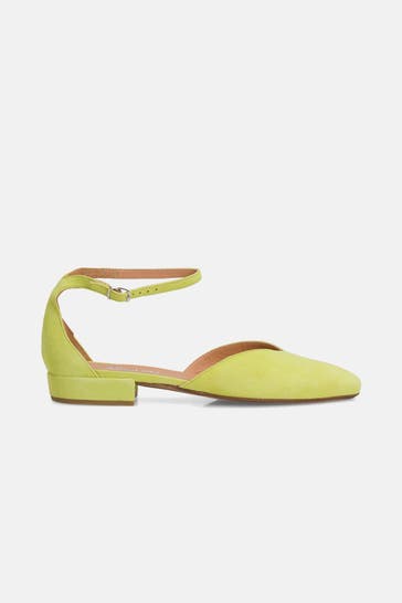 DONNA CAROLINA Sling-Ballerinas apfelgrün