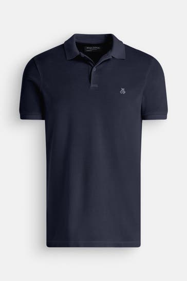 MARC O'POLO Polo-Shirt nachtblau