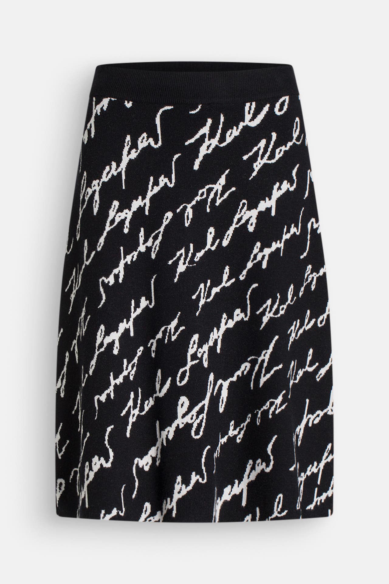 KARL LAGERFELD Strickrock gemustert, Bild 1