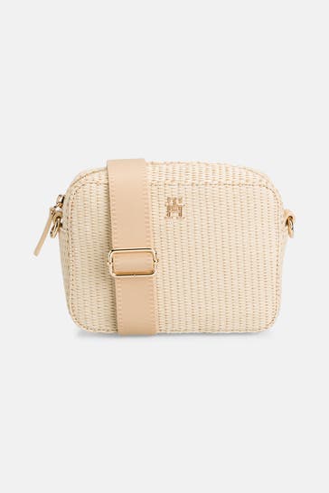 TOMMY HILFIGER Umhängetasche 'City Mono' beige