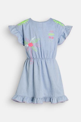 BILLIEBLUSH Kleid taubenblau