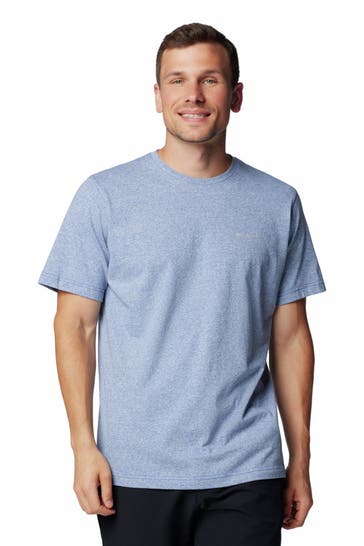 COLUMBIA T-Shirt taubenblau