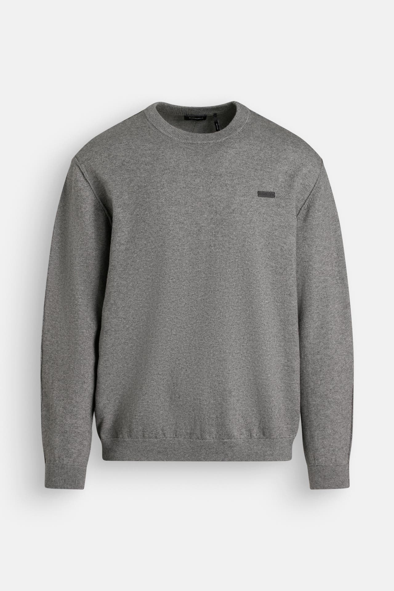 ELIAS RUMELIS Strickpullover '16-Idris' grau, Bild 1