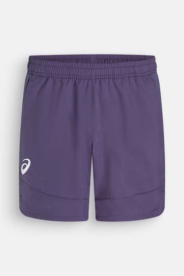 ASICS Shorts dunkellila