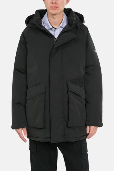 WOODBIRD Steppjacke schwarz