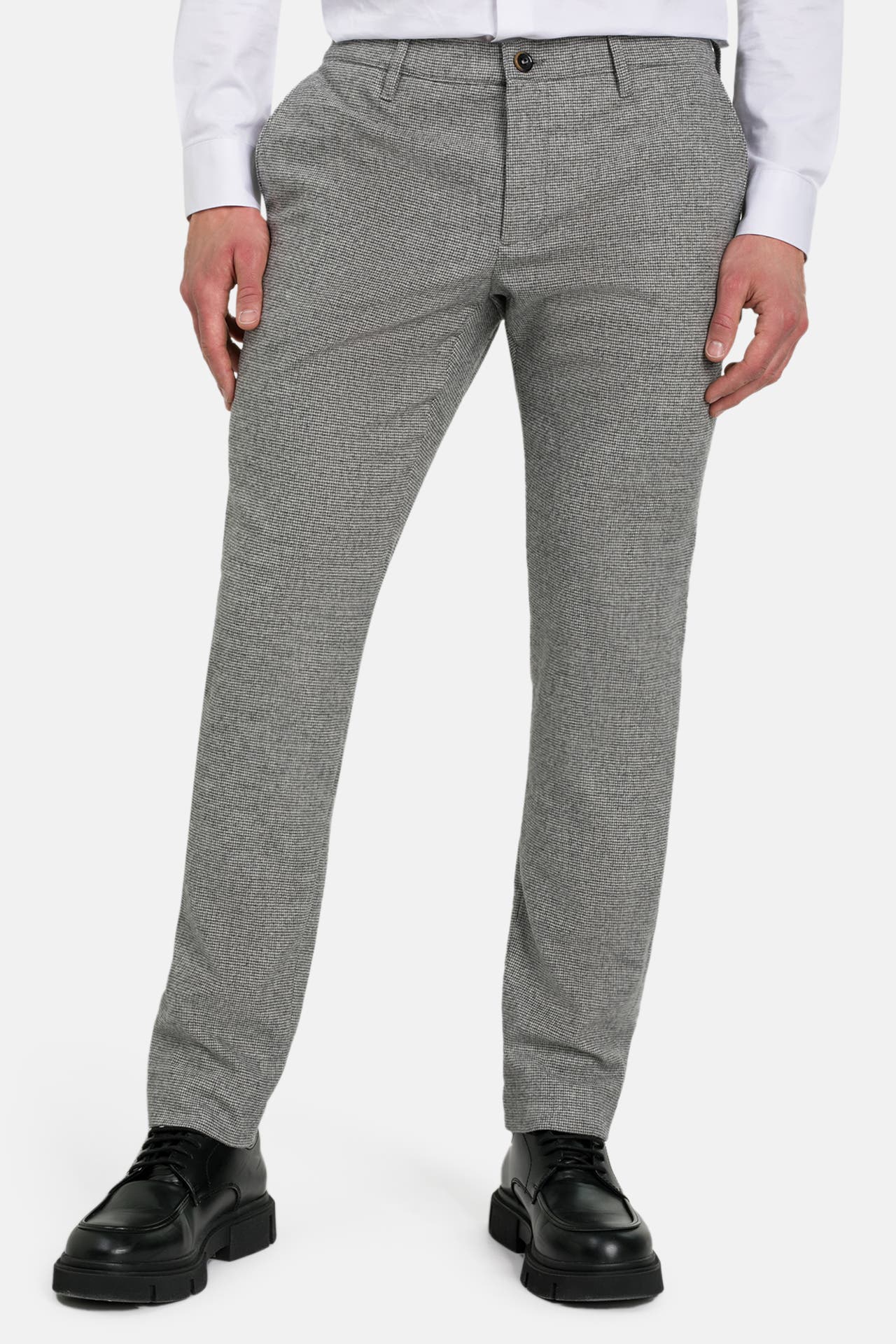 ALBERTO Wollmix-Chino 'Rob' grau, Bild 1