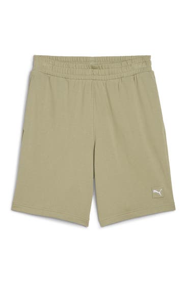 PUMA - Sweatshorts graugrün