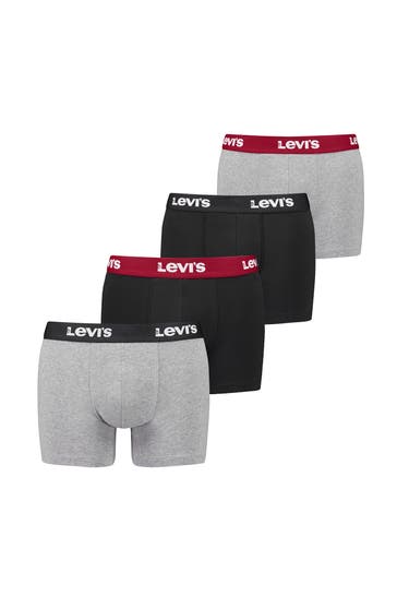 LEVI'S® 4er-Pack Boxer Trunks mehrfarbig