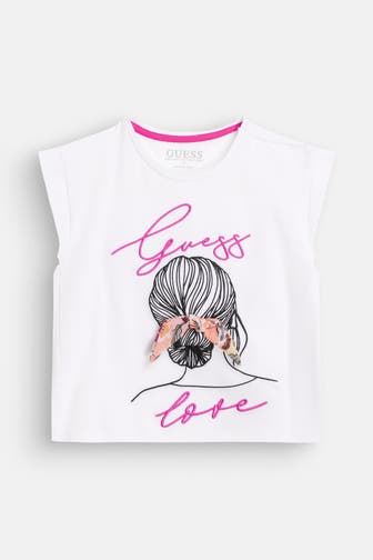 GUESS T-Shirt weiß