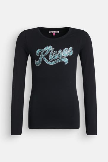 VINGINO Longsleeve 'Jannie' schwarz