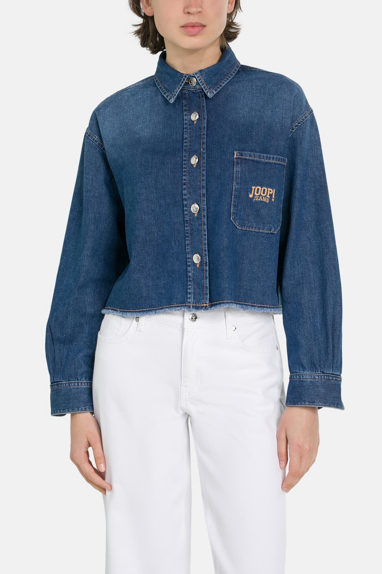 JOOP! JEANS Jeansbluse 'Udela' dunkelblau, Bild 1