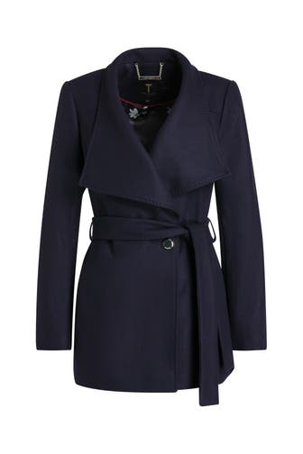 TED BAKER Wolljacke 'Rytaa' dunkelblau