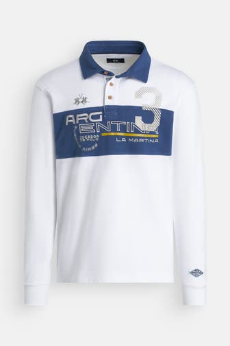 LA MARTINA Langarm-Polo mehrfarbig