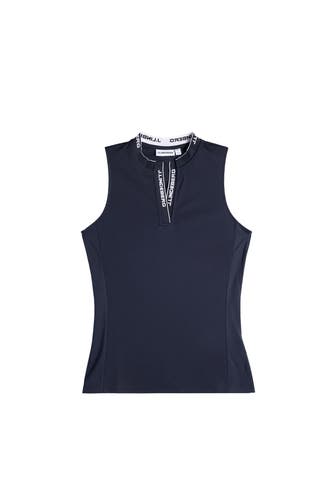 J.LINDEBERG SPORTSWEAR Polo-Top 'Leya' navy