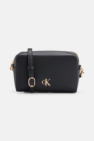 CALVIN KLEIN Umhängetasche schwarz