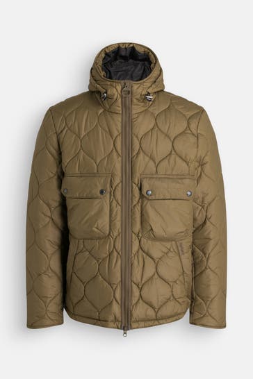 BARBOUR Light-Steppjacke 'Spex Quilt Beech' khaki