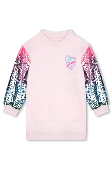 BILLIEBLUSH Sweatkleid hellrosa