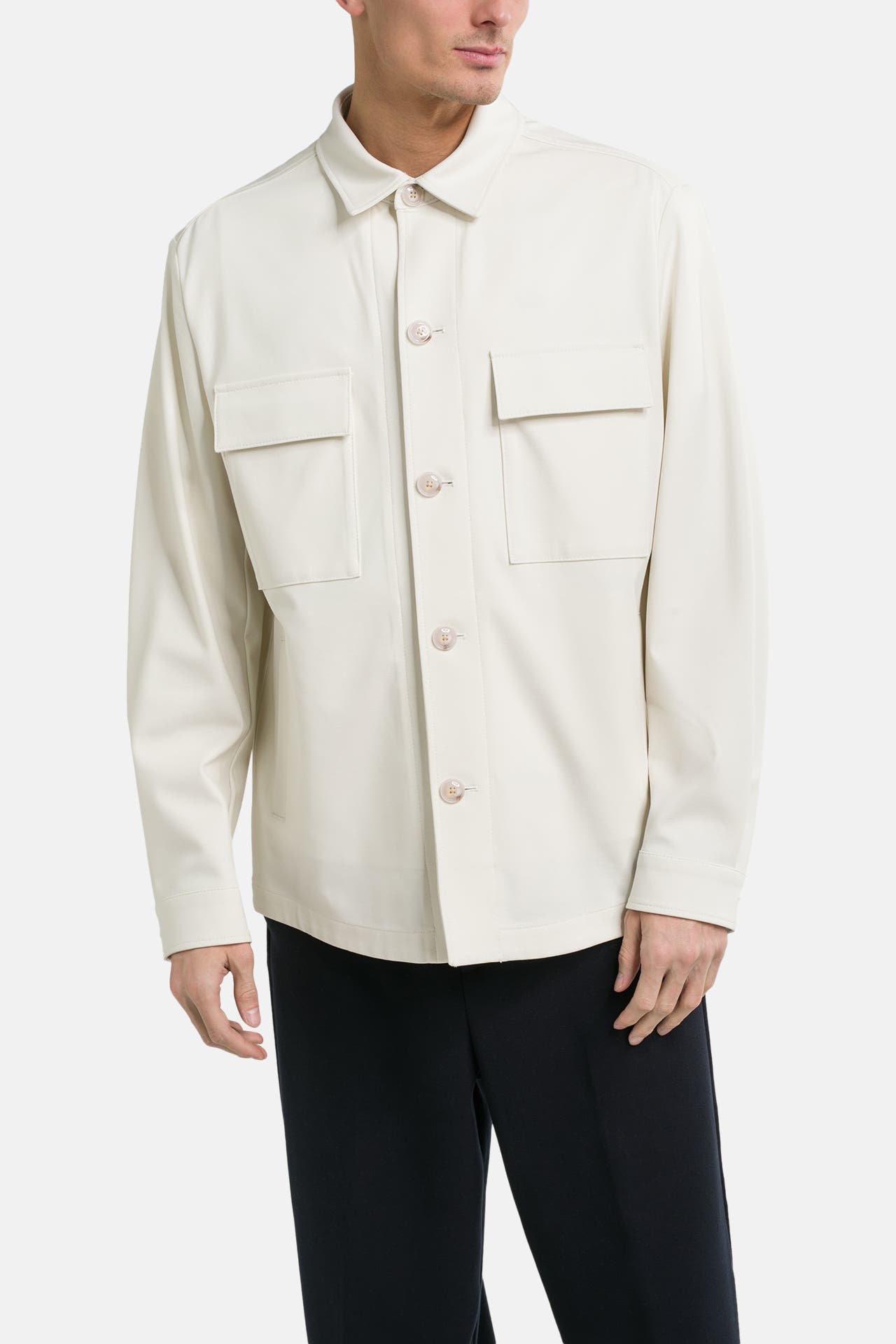 BOSS Overshirt 'Carper' ecru, Bild 1