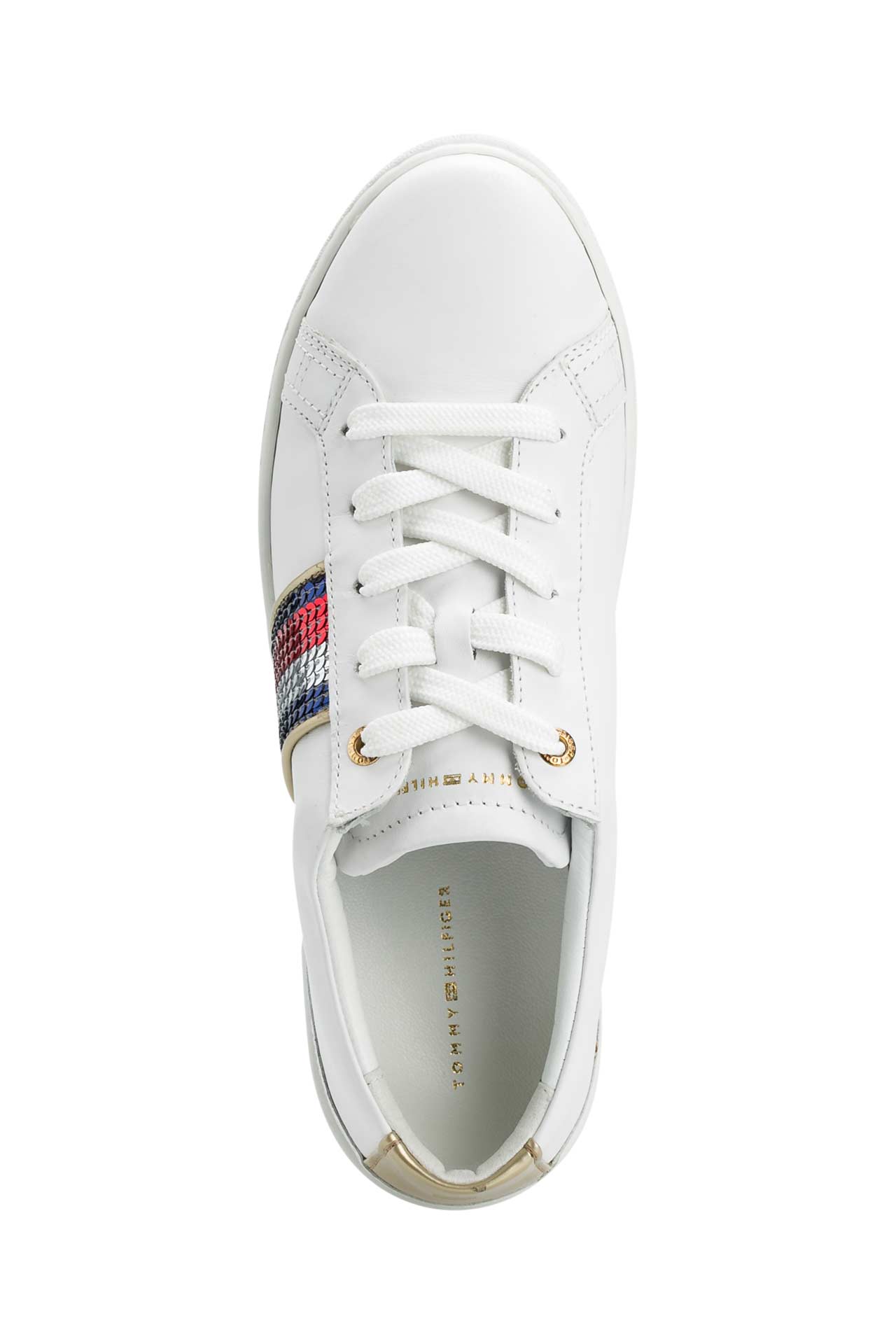Leder Sneaker Sandie TOMMY HILFIGER g nstig online kaufen