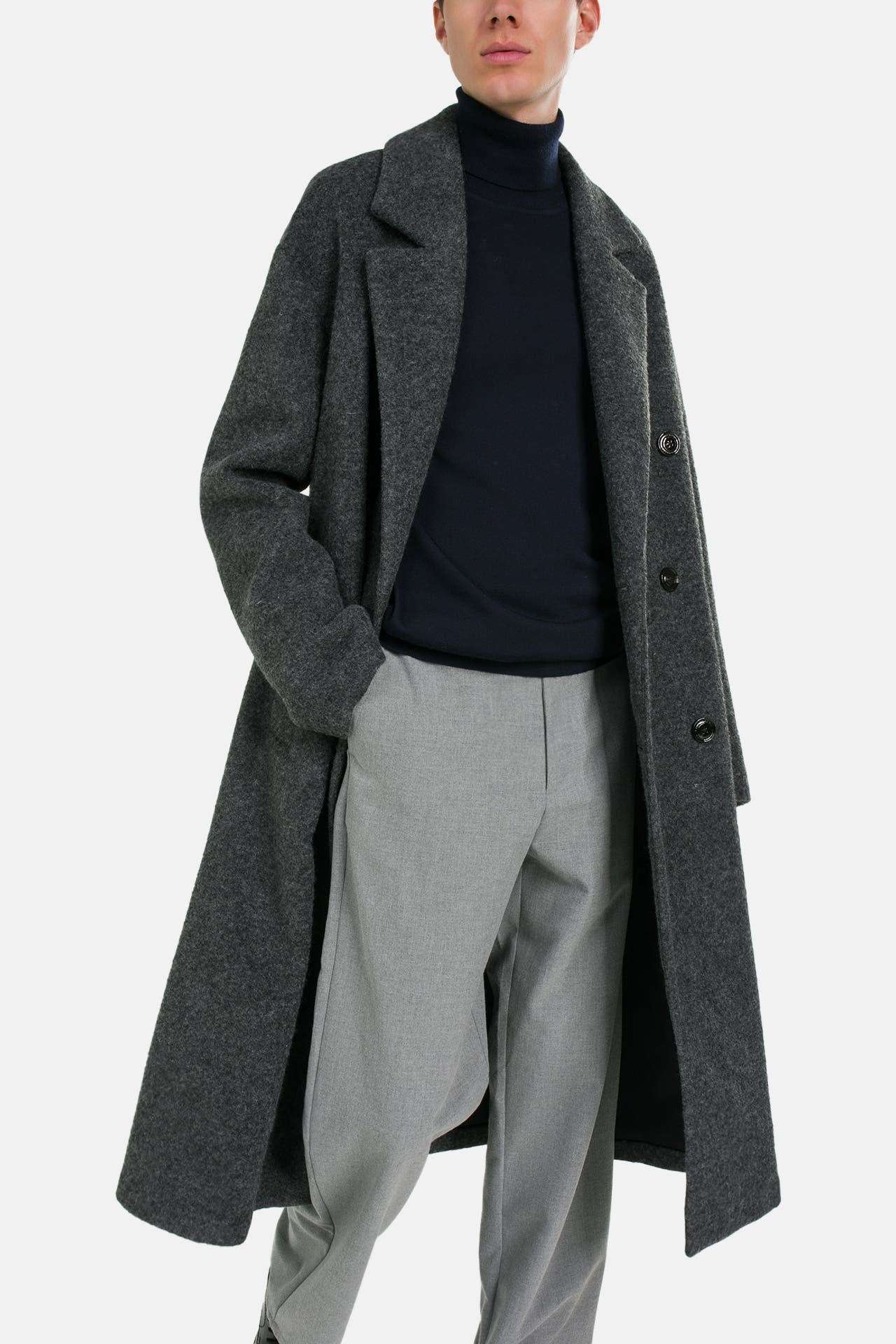 J.LINDEBERG Mantel 'Willy Bonded' anthrazit, Bild 1