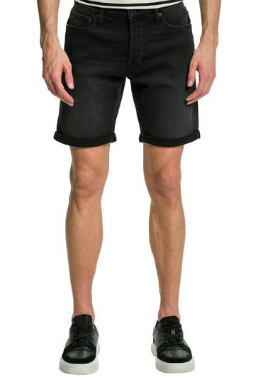JACK & JONES Shorts schwarz 