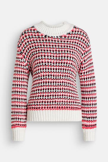 COMMA, Strickpullover mehrfarbig