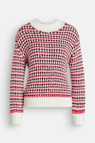 COMMA, Strickpullover mehrfarbig