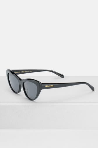 FERRAGAMO Sonnenbrille schwarz