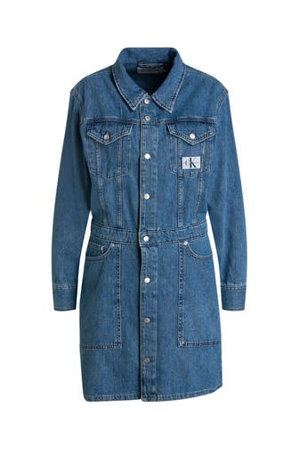 CK JEANS Jeanskleid blau