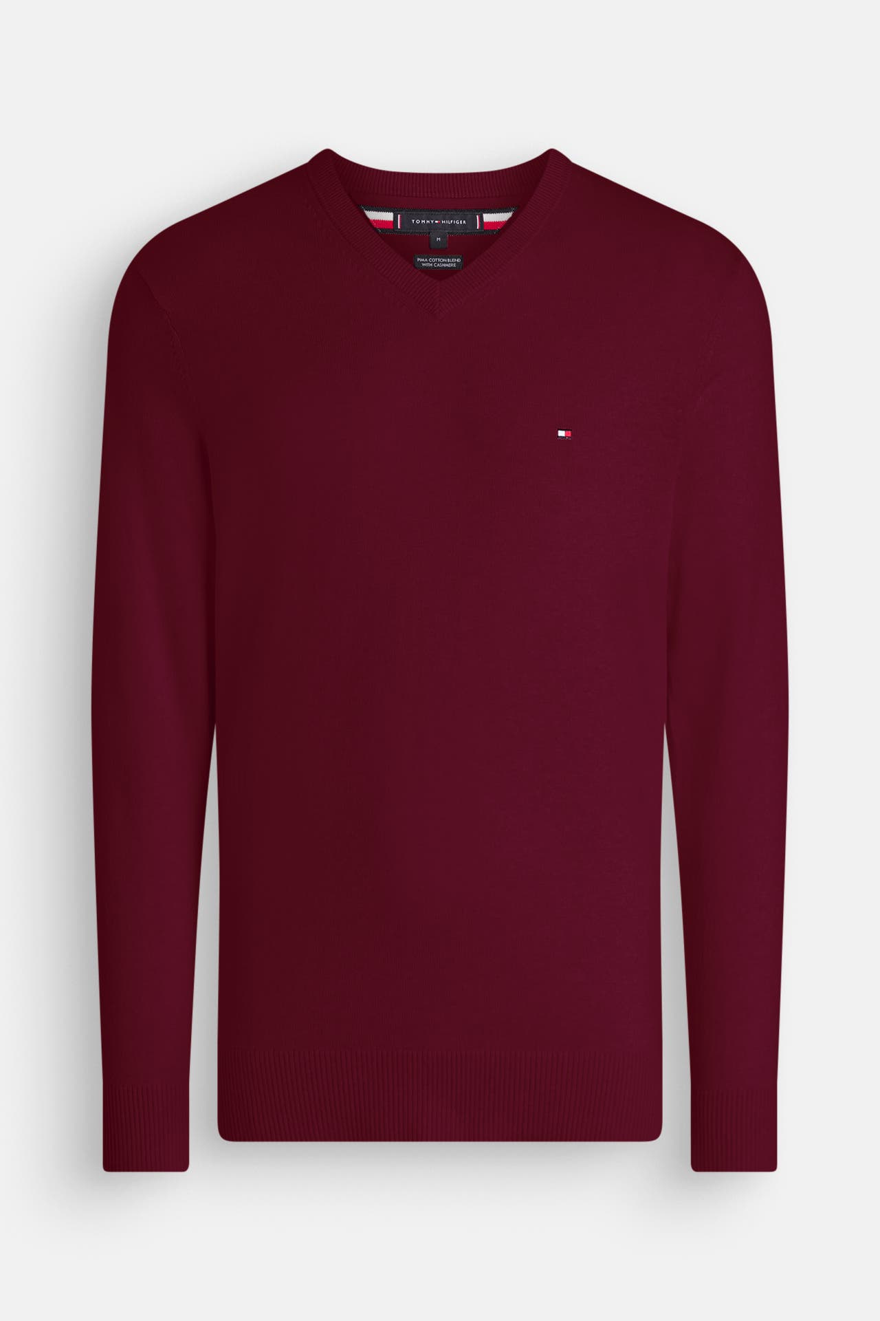 TOMMY HILFIGER Strickpullover bordeaux, Bild 1