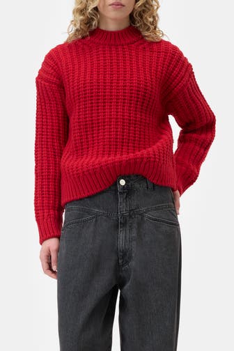 CLOSED Wollpullover rot