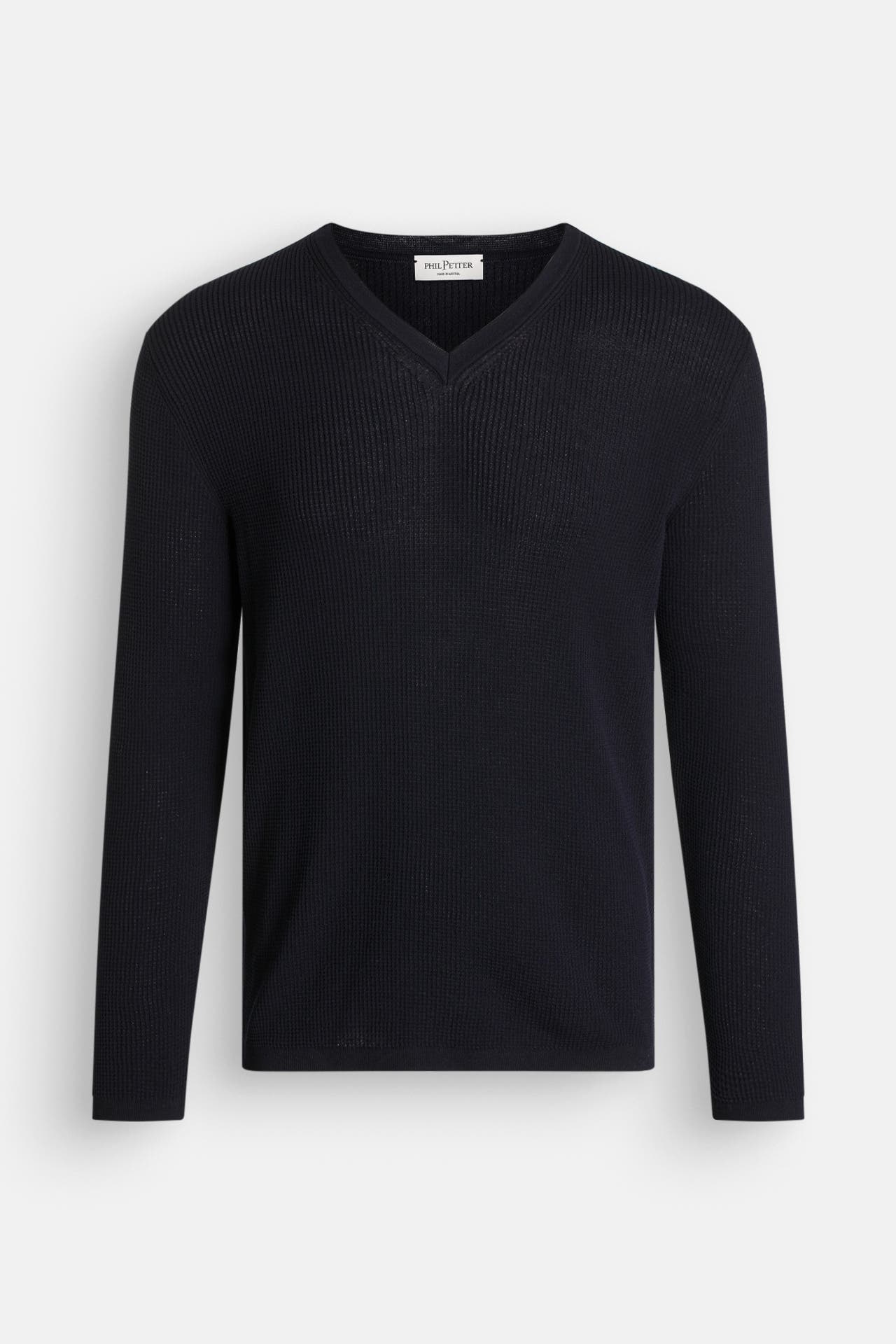 PHIL PETTER Strickpullover nachtblau, Bild 1