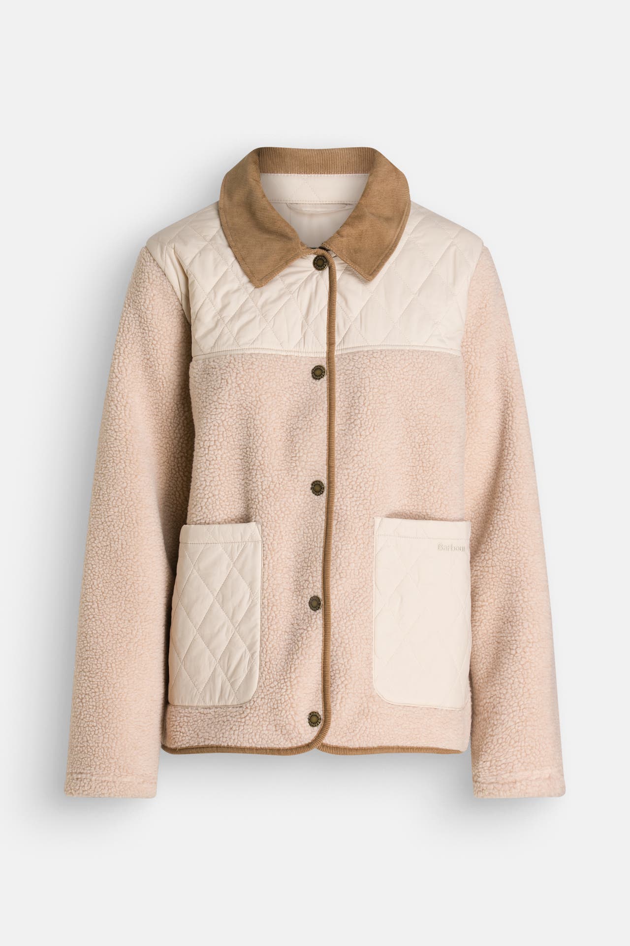 BARBOUR Fleecejacke beige, Bild 1