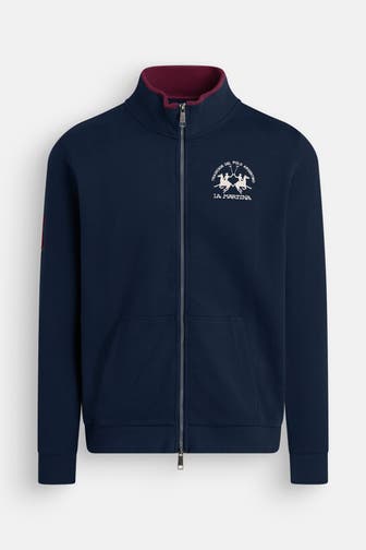 LA MARTINA Sweatjacke dunkelblau