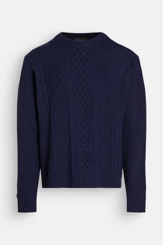 PEUTEREY Strickpullover 'Donan' schwarzblau
