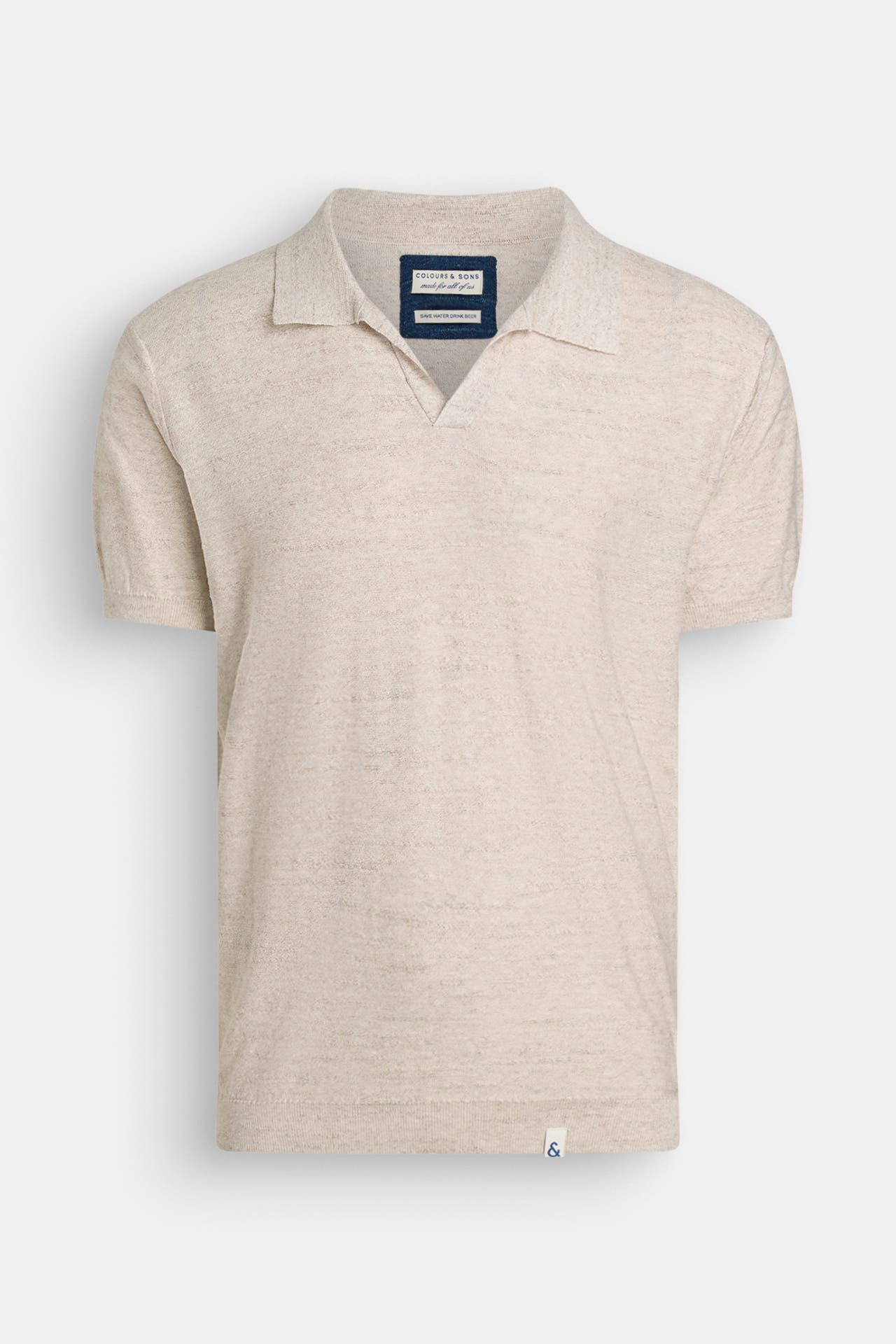 COLOURS & SONS Polo-Shirt creme, Bild 1