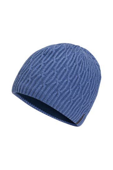 SCHÖFFEL Strickmütze azurblau