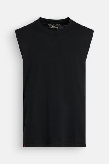 SUPERDRY Tank Top schwarz