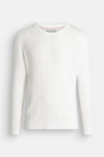 GUESS Strickpullover weiß