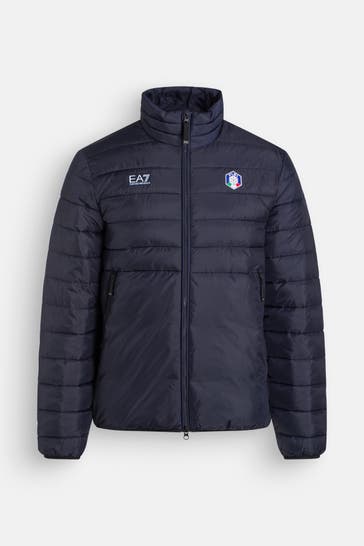 EA7 Light-Steppjacke navy