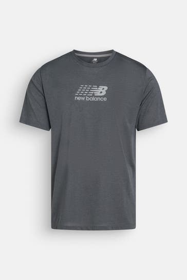 NEW BALANCE T-Shirt grau