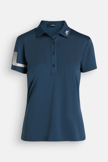 J.LINDEBERG SPORTSWEAR Polo-Shirt 'Heidi' azurblau