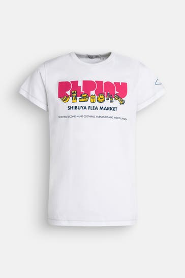 REPLAY T-Shirt weiß