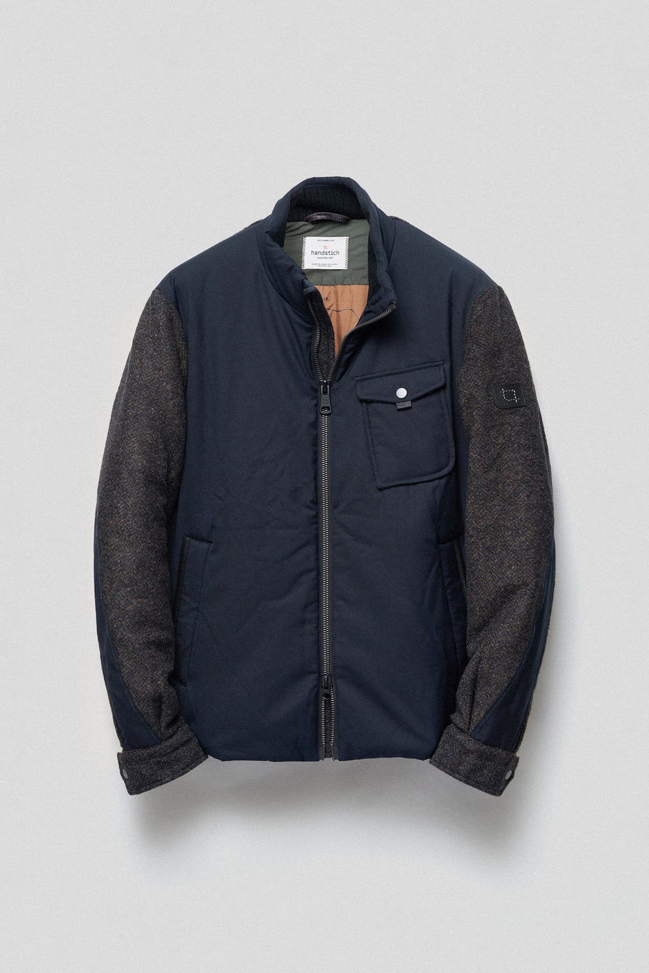 HANDSTICH Light-Steppjacke 'Conor' zweifarbig, Bild 1